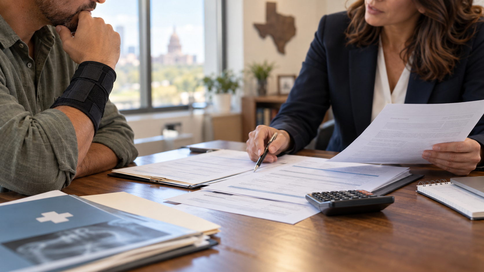 medical bills and lost wages